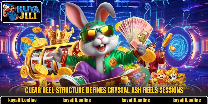 Clear reel structure defines Crystal Ash Reels sessions Clear reel structure defines Crystal Ash Reels sessions