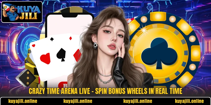 Crazy Time Arena Live - Spin Bonus Wheels In Real Time