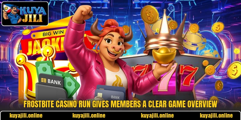 Frostbite Casino Run gives members a clear game overview Frostbite Casino Run gives members a clear game overview