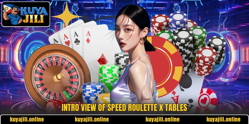 Intro view of Speed Roulette X tables