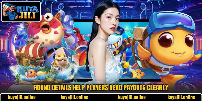 Round details help players read payouts clearly